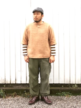 「アイテム（パンプス）」を使った、yoheiさん（メンズ・175cm）の秋コーディネート