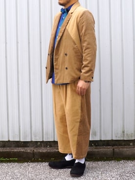 「masterkey（マスターキー）のアイテム（セットアップ）」を使った、yoheiさん（メンズ・175cm）の冬コーディネート