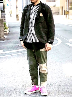 「RIDING HIGH（ライディングハイ）のアイテム（ジャケット/アウター）」を使った、yoheiさん（メンズ・175cm）の冬コーディネート