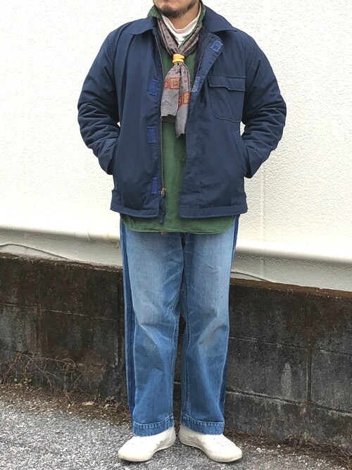Yohei Tortoise ミリタリージャケットを使ったコーディネート Wear