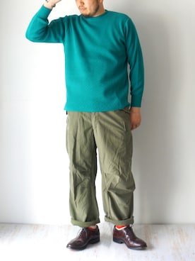 「ROTOTO（ロトト）のアイテム」を使った、yoheiさん（メンズ・175cm）の夏コーディネート