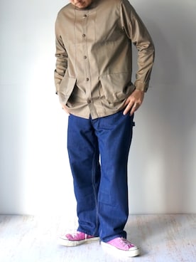 「masterkey（マスターキー）のアイテム（トップス）」を使った、yoheiさん（メンズ・175cm）の夏コーディネート