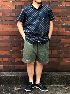 「MADE by sunny side up（サニーサイドアップ）のアイテム」を使った、yoheiさん（メンズ・175cm）の夏コーディネート