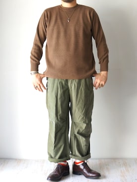 「ROTOTO（ロトト）のアイテム」を使った、yoheiさん（メンズ・175cm）の夏コーディネート