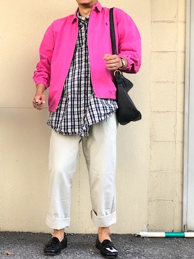 「BASS（バス）のアイテム」を使った、yoheiさん（メンズ・175cm）の夏コーディネート