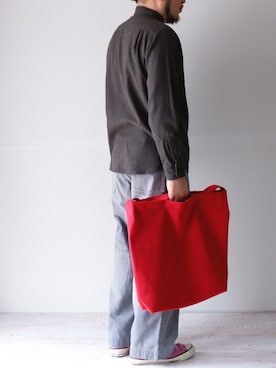 「weac.（ウィークス）のアイテム」を使った、yoheiさん（メンズ・175cm）の秋コーディネート
