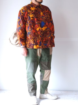 「napron（ナプロン）のアイテム」を使った、yoheiさん（メンズ・175cm）の秋コーディネート