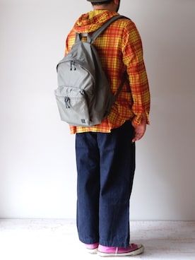 「weac.（ウィークス）のアイテム」を使った、yoheiさん（メンズ・175cm）の秋コーディネート