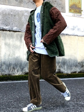 「ライナーコート」｜yoheiさん（メンズ・175cm）の秋コーディネート