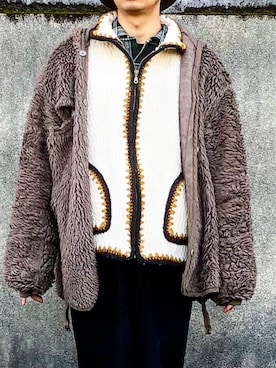 「アイテム（ミリタリージャケット、ブラウン系）」を使った、yoheiさん（メンズ・175cm）の秋コーディネート