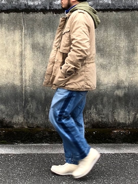 「ラルフローレン」｜yoheiさん（メンズ・175cm）の冬コーディネート