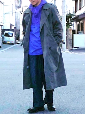 「weac.（ウィークス）のアイテム」を使った、yoheiさん（メンズ・175cm）の冬コーディネート