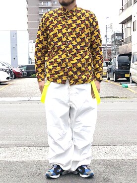 「アイテム（サロペット/オーバーオール）」を使った、yoheiさん（メンズ・175cm）の春コーディネート