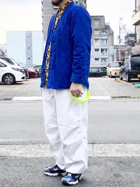 「平成最後のWEARISTAセンバツ」｜「アイテム（サロペット/オーバーオール）」を使った、yoheiさん（メンズ・175cm）の春コーディネート