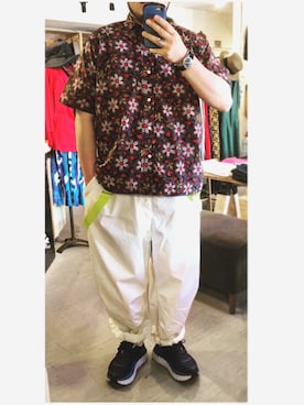 「weac.（ウィークス）のアイテム」を使った、yoheiさん（メンズ・175cm）の春コーディネート