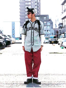 「POLO RALPH LAUREN（ポロ ラルフ ローレン）のアイテム（キャップ）」を使った、yoheiさん（メンズ・175cm）の夏コーディネート