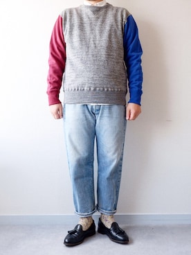 「ビンテージデニム」｜yoheiさん（メンズ・175cm）の秋コーディネート