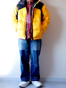 「Nasngwam（ナスングワム）のアイテム」を使った、yoheiさん（メンズ・175cm）の冬コーディネート