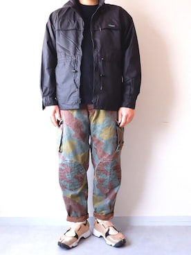 「Jackman（ジャックマン）のアイテム」を使った、yoheiさん（メンズ・175cm）の冬コーディネート