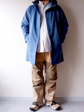 「Jackman（ジャックマン）のアイテム（ジャケット/アウター）」を使った、yoheiさん（メンズ・175cm）の冬コーディネート