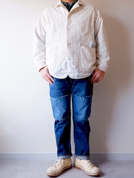 「アイテム（テーラードジャケット）」を使った、yoheiさん（メンズ・175cm）の冬コーディネート