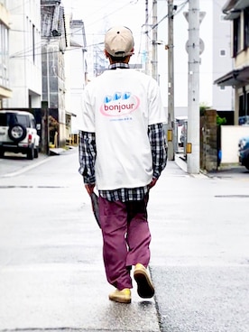 「RALPH LAUREN（ラルフ ローレン）のアイテム」を使った、yoheiさん（メンズ・175cm）の春コーディネート