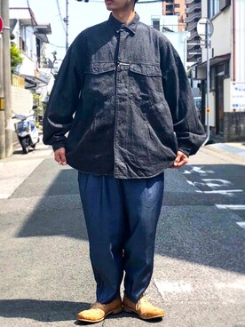 「masterkey（マスターキー）のアイテム」を使った、yoheiさん（メンズ・175cm）の春コーディネート