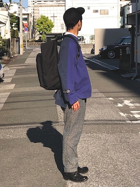 「Nasngwam（ナスングワム）のアイテム」を使った、yoheiさん（メンズ・175cm）の春コーディネート