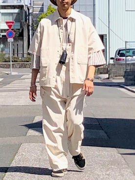 「masterkey（マスターキー）のアイテム」を使った、yoheiさん（メンズ・175cm）の春コーディネート