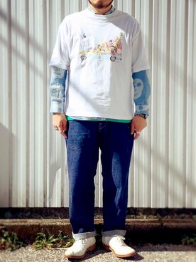 「masterkey（マスターキー）のアイテム」を使った、yoheiさん（メンズ・175cm）の春コーディネート