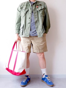 「MARTIN MARGIELA（マルタンマルジェラ）のアイテム」を使った、yoheiさん（メンズ・175cm）の夏コーディネート