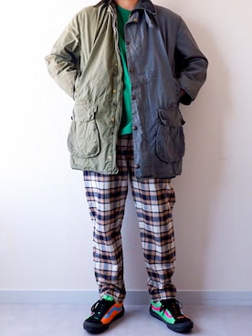 「weac.（ウィークス）のアイテム」を使った、yoheiさん（メンズ・175cm）の秋コーディネート