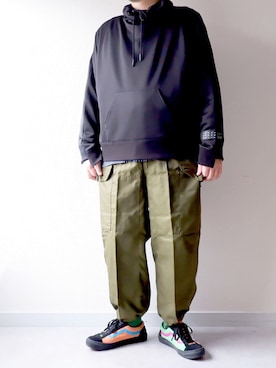 「Nasngwam（ナスングワム）のアイテム」を使った、yoheiさん（メンズ・175cm）の秋コーディネート