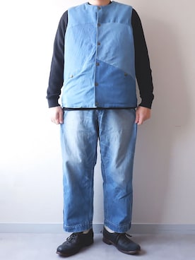 「SpinnerBait（スピナーベイト）のアイテム」を使った、yoheiさん（メンズ・175cm）の冬コーディネート