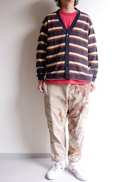 「Jackman（ジャックマン）のアイテム（トップス）」を使った、yoheiさん（メンズ・175cm）の春コーディネート