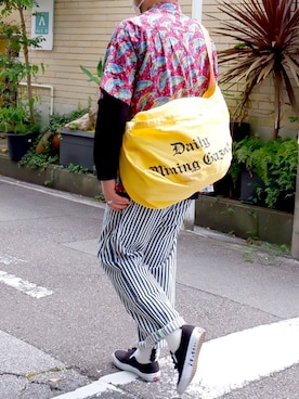 「TIGRE BROCANTE（ティグルブロカンテ）のアイテム」を使った、yoheiさん（メンズ・175cm）の夏コーディネート