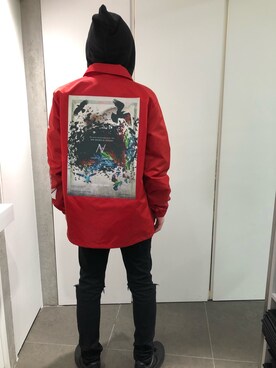 「L.H.P Private Brand（エルエイチピープライベートブランド）のアイテム（ジャケット/アウター）」を使った、ハヤカワカイさん（メンズ・175cm）の春コーディネート