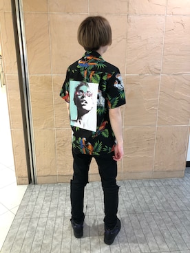 「L.H.P Private Brand（エルエイチピープライベートブランド）のアイテム」を使った、ハヤカワカイさん（メンズ・173cm）の春コーディネート