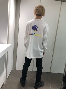 「L.H.P（エルエイチピー）のアイテム（トップス）」を使った、ハヤカワカイさん（メンズ・175cm）の春コーディネート