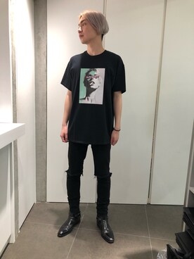 「L.H.P（エルエイチピー）のアイテム」を使った、ハヤカワカイさん（メンズ・175cm）の夏コーディネート