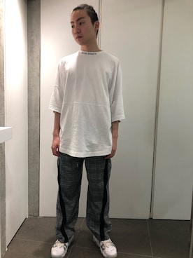 ハヤカワカイさん（メンズ・175cm）の夏コーディネート