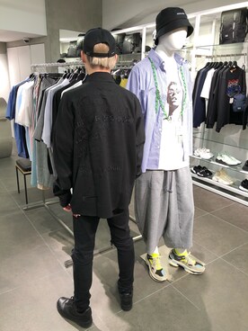 「L.H.P（エルエイチピー）のアイテム（トップス）」を使った、ハヤカワカイさん（メンズ・173cm）の夏コーディネート