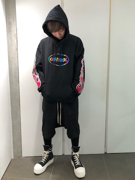 「L.H.P（エルエイチピー）のアイテム」を使った、ハヤカワカイさん（メンズ・173cm）の秋コーディネート