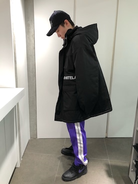 「WHITELAND（ホワイトランド）のアイテム（ジャケット/アウター）」を使った、ハヤカワカイさん（メンズ・173cm）の秋コーディネート