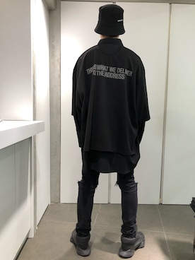 「L.H.P（エルエイチピー）のアイテム」を使った、ハヤカワカイさん（メンズ・173cm）の秋コーディネート