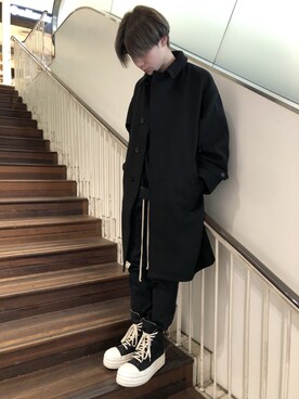 「L.H.P Private Brand（エルエイチピープライベートブランド）のアイテム（ジャケット/アウター）」を使った、ハヤカワカイさん（メンズ・173cm）の冬コーディネート