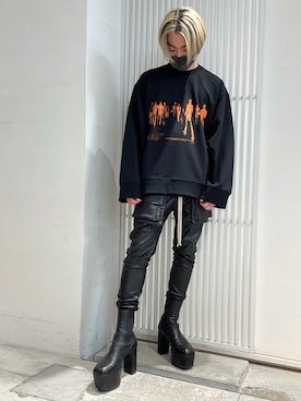 「ADD SEOUL（エーディーディーソウル）のアイテム」を使った、ハヤカワカイさん（メンズ・173cm）の春コーディネート