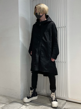 HYDE着 21SS ユリウス デニム モッズコート 2 737COM5-BK Yahoo!オークション - hyde着 着用 21SS ユリウス デニムモッズ