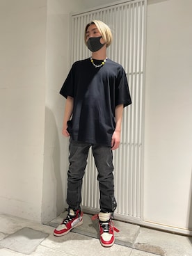 「SAD REBORN DOLLS（サッドリボーンドルズ）のアイテム」を使った、ハヤカワカイさん（メンズ・173cm）の春コーディネート