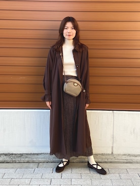 MOMOKAさん（レディース・167cm）の秋コーディネート